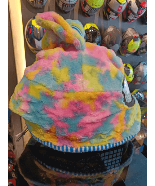 Moto Arch Bunny Cover for Motorcycle Helmet - Multi Colour