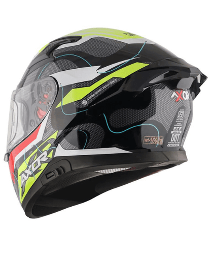 Axor Apex Dynamo Helmet - Gloss Black Neon Yellow