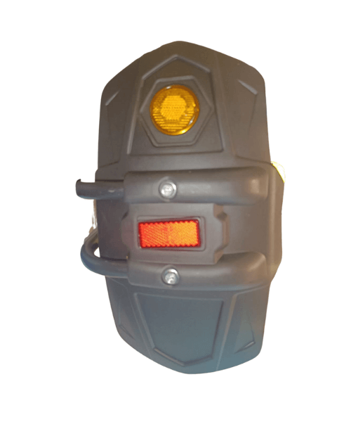 Moto Arch Universal Motorcycle Tyre Hugger Mudguard with Reflectors