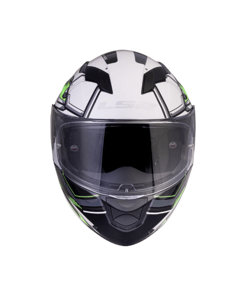 LS2 FF320 Stream Evo Xdron With Pinlock Helmet - Gloss White Grey