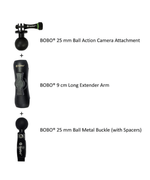 BOBO BM9 Action Camera Bike Mount Combo