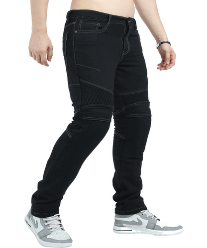 Solace Gravel Motorcycle Kevlar Denims with Level 2 Armour - Black