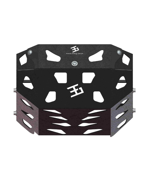 Meg Bash Plate for Yamaha FZ 250 - Stone Black