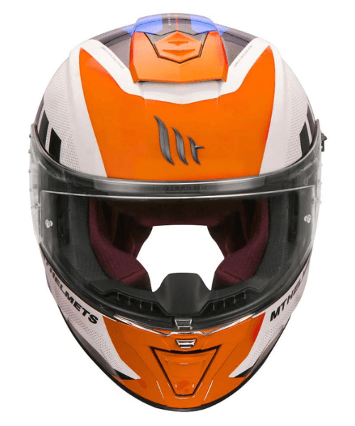 MT Blade 2SV Plus Helmet - Gloss Flour Orange