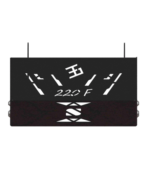 Meg Bash Plate for Bajaj Pulsar 220 F - Stone Black