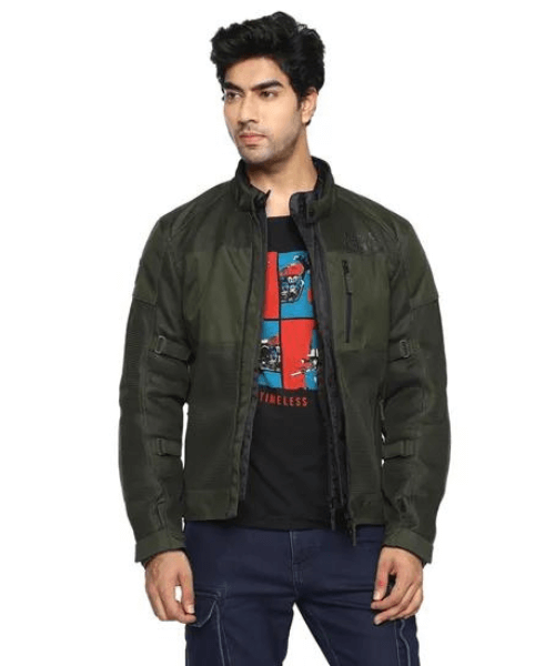 Royal Enfield Windfarer Riding Jacket - Olive