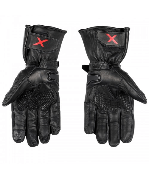 Axor Lycan Riding Gloves - Black Red