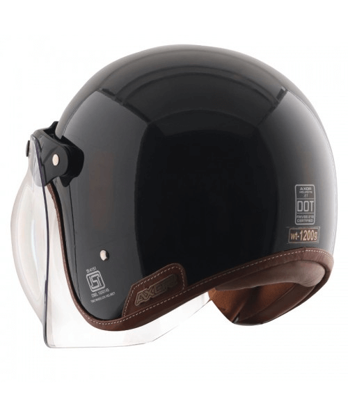 Axor Retro Jet Gloss Helmet - Black