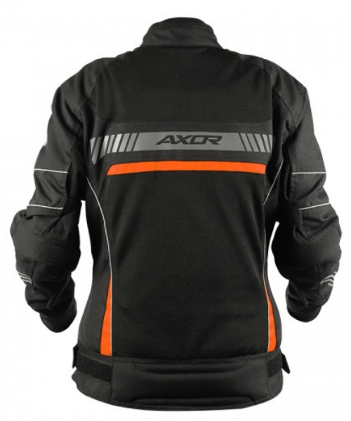Axor Diva Riding Jacket - Black Orange