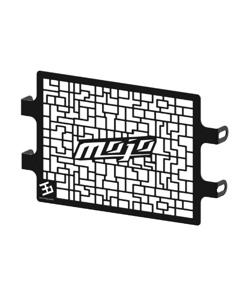 Meg Radiator Guard for Mahindra Mojo - Matt Red