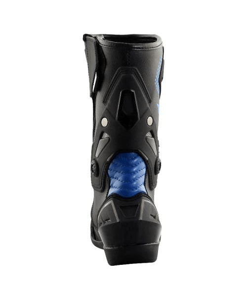 Axor Splitstream Motorcycle Riding Boots - Black Blue
