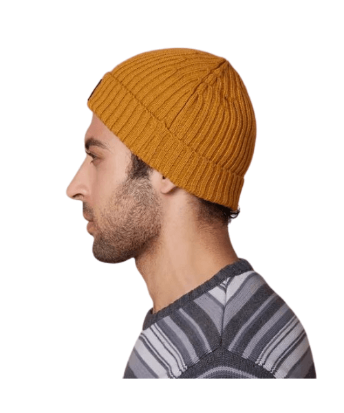 Royal Enfield Core Short Beanie - Mustard