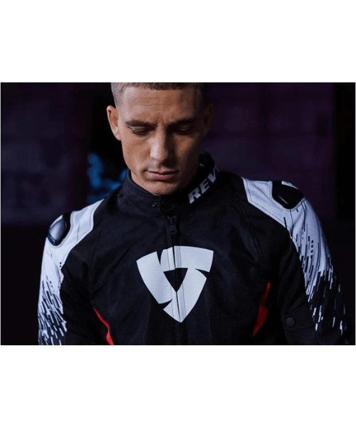 Rev’it! Quantum 2 Air Riding Jacket - Black White