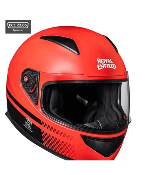 Royal Enfield Street Prime Divider 65 Helmet - Red