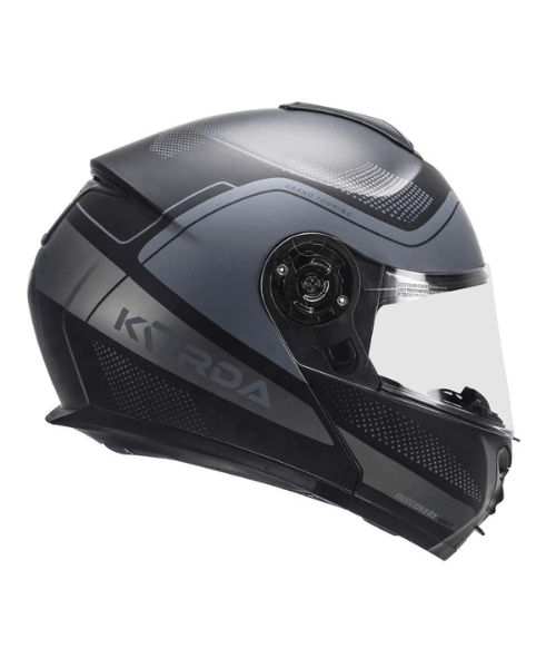 Korda Discovery Wave Modular Helmet - Matt Grey