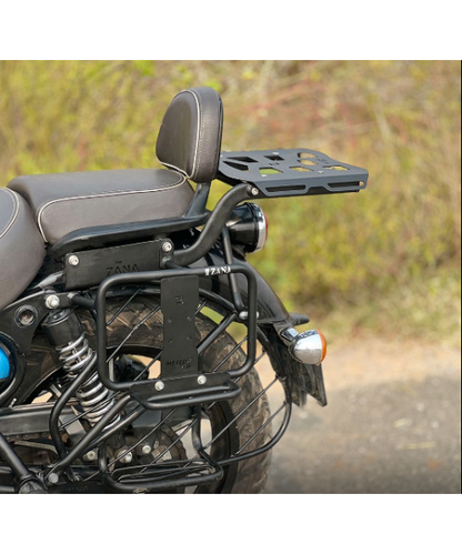 Zana Top Rack With Plate Type-1 For Royal Enfield Meteor 350 - ZI-8399