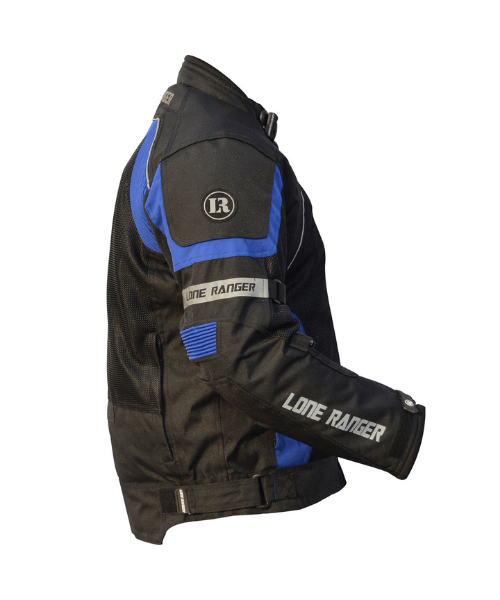 Lone Ranger Urbano Riding Jacket V2 - Royal Blue Black