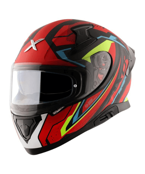 Axor Apex Roadtrip Helmet - Matt Black Red