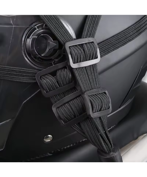 Moto Arch Helmet Holding Bungee Straps