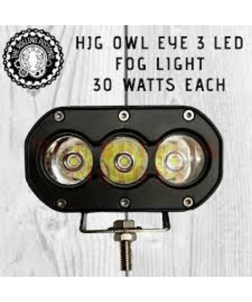 HJG 3 Led Owl Eye Fog Light With 3 Mode Function