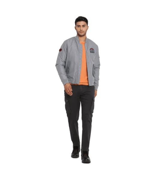 Royal Enfield Explorer Bomber Jacket - Grey
