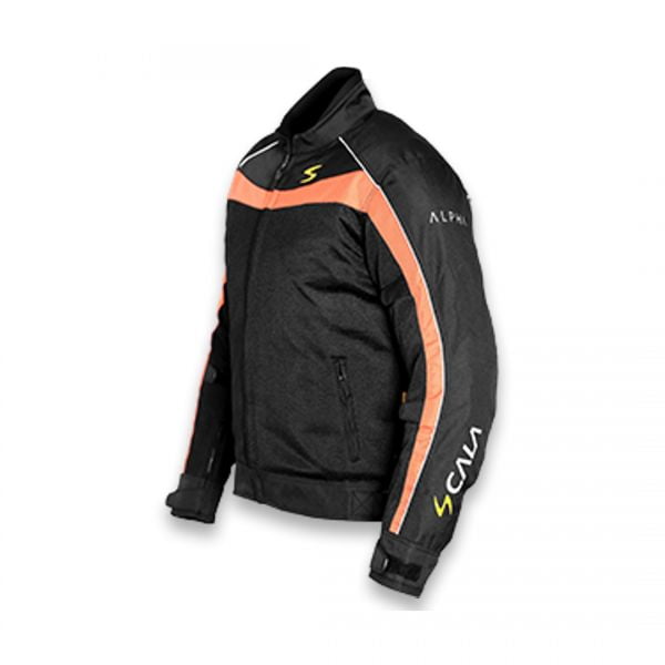 Scala Gears Alpha Riding Jacket - M / Orange
