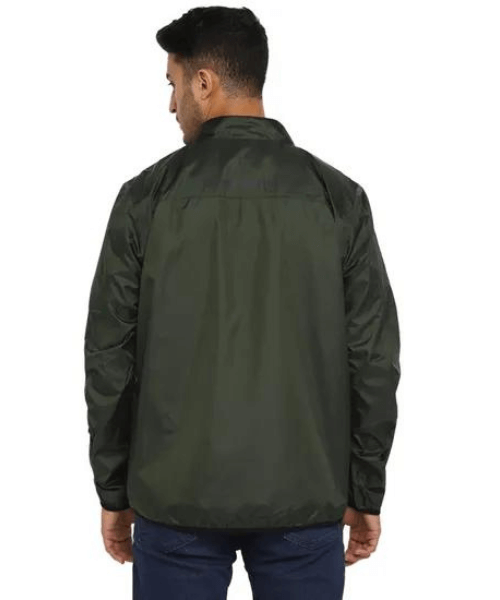 Royal Enfield Rain Jacket - Olive