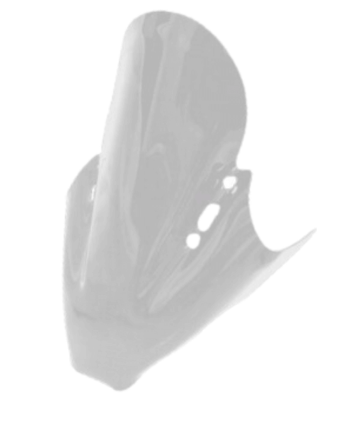 VisorBros Racing Double-bubble Windscreen for KTM RC models (Pre-2022) - Clear