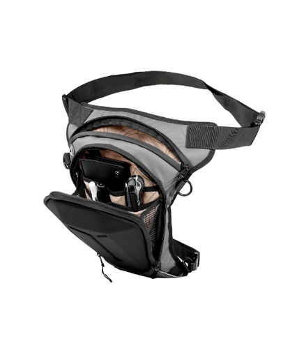 Carbonado Turtle Thigh Bag - Grey