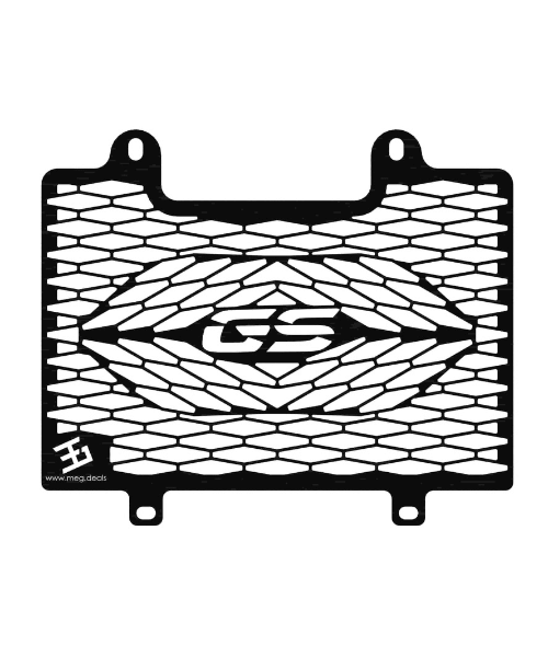 Meg Radiator Guard for BMW G310GS - Stone Black