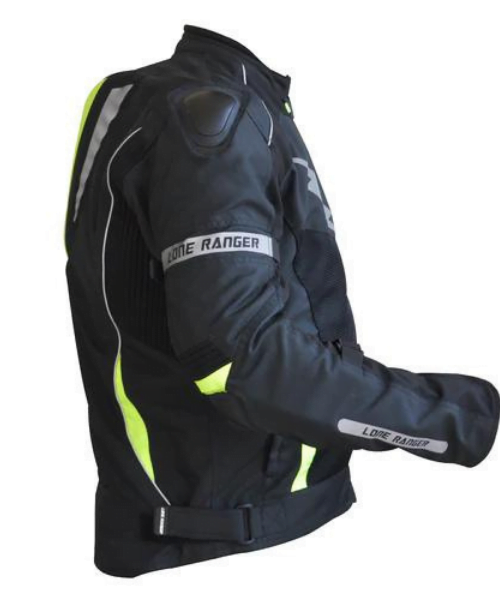 Lone Ranger Bandit Hump Riding Jacket - Neon Green Black