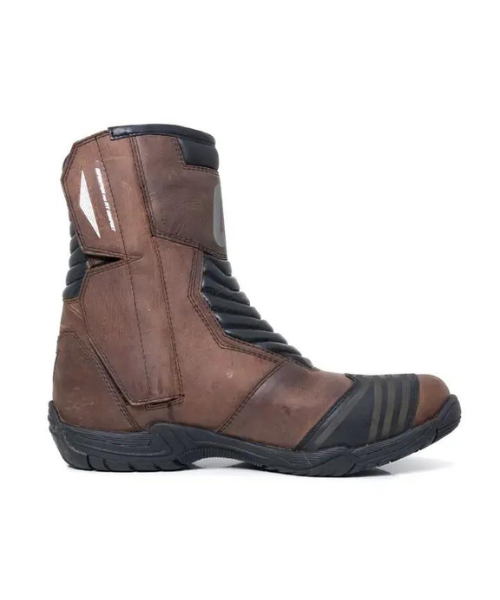 Gadsyll G-STAR 9 Water Resistant Motorcycle Riding Boots - Brown