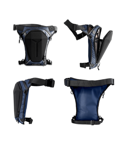 Carbonado Turtle Thigh Bag - Deep Blue
