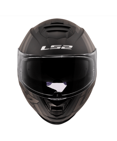 LS2 FF800 Storm II Flag Helmet - Gloss Black Grey