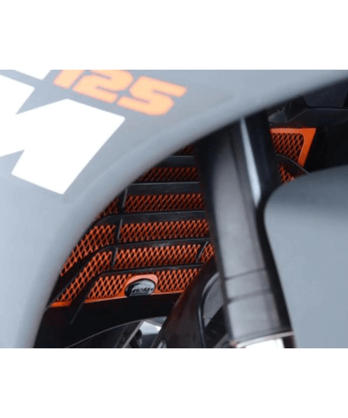 R & G Engine Radiator Guard for KTM Duke 200/ 390 - RAD0164BK