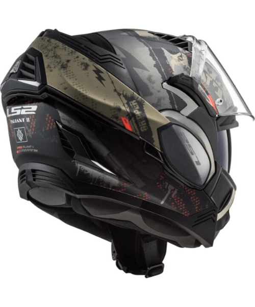 LS2 FF900 Valiant II Gripper Helmet - Matt Antique Gold