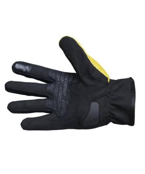 Lone Ranger AirX Biker Riding Gloves - Yellow Black