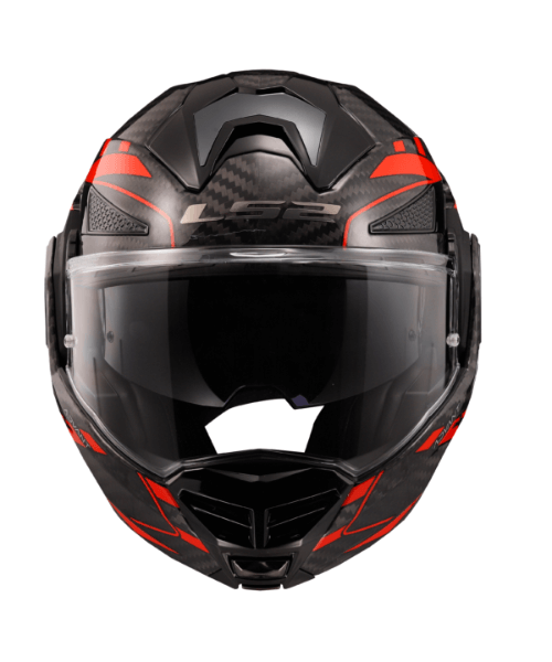 LS2 FF901 Advant X C Future Helmet - Gloss Red