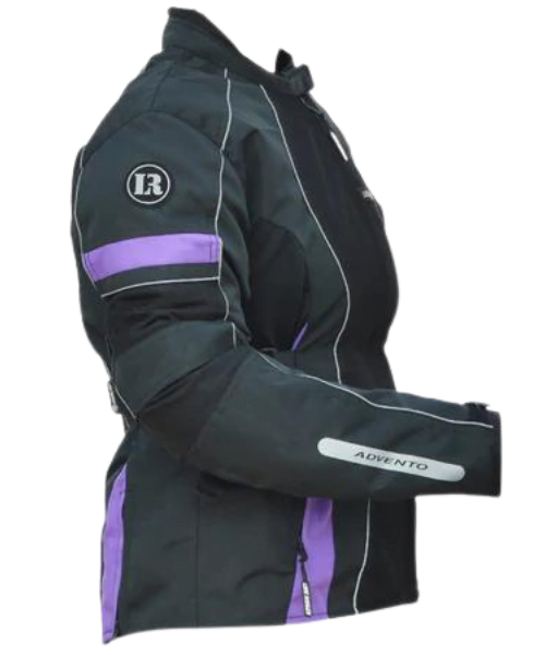 Lone Ranger Advento Women Riding Jacket - Purple Black