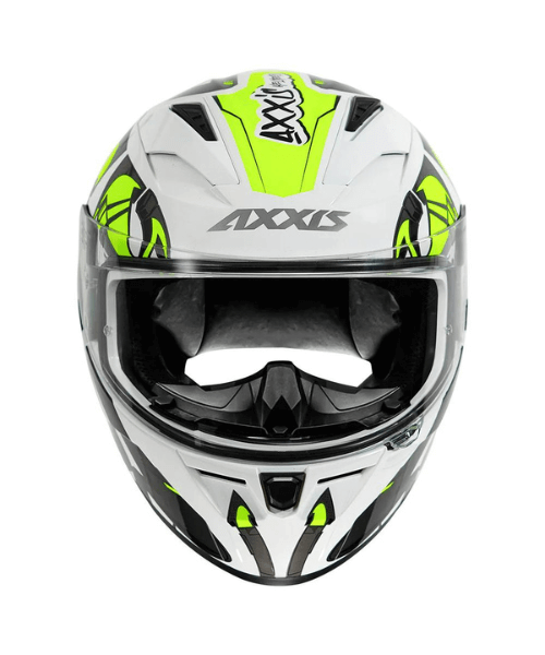 Axxis Segment Arrows A3 Helmet - Gloss Fluo Yellow