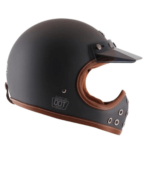 Axor Retro Moto-X Helmet - Dull Athena Grey