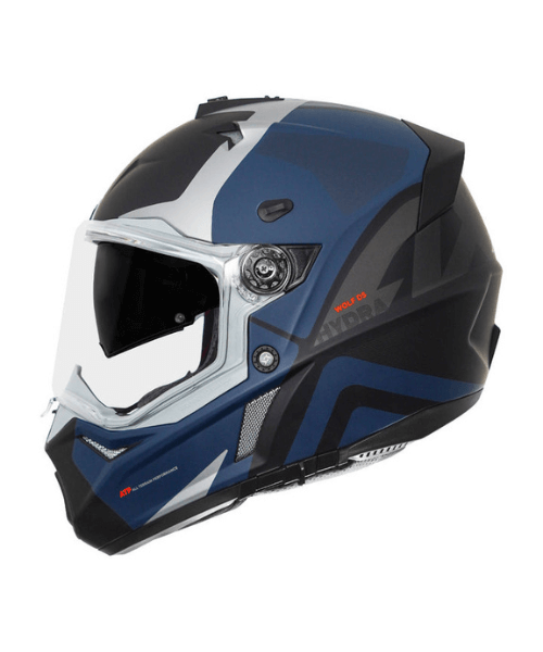 Axxis Wolf Ds Hydra Helmet - Matt Grey