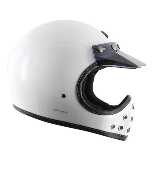 Axor Retro Moto-X Helmet - White