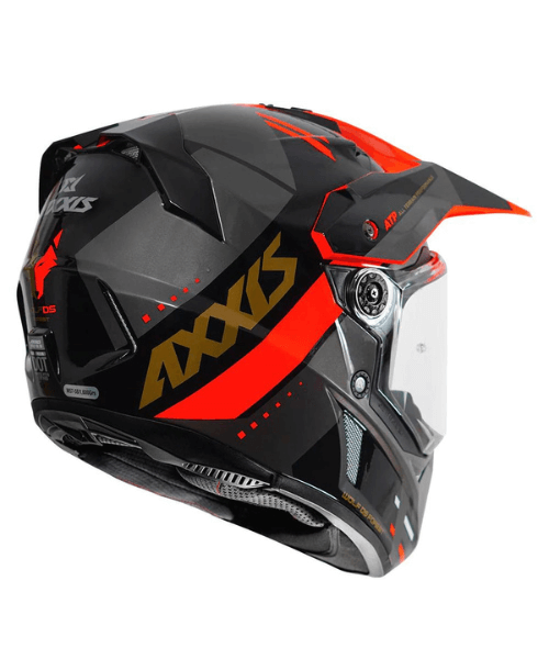 Axxis Wolf Ds Forest Helmet - Red