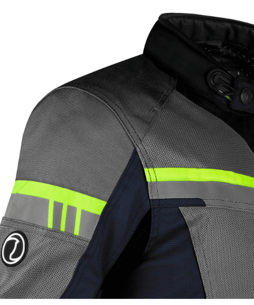Rynox Stealth Air Pro Riding Jacket - Navy Blue