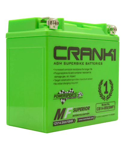 Crank1 battery For Harley Davidson Street 750-CB14L-BS