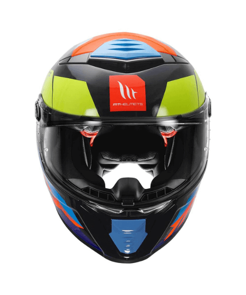 MT Thunder 4 SV EXA C13 Helmet - Gloss Fluorescent Yellow