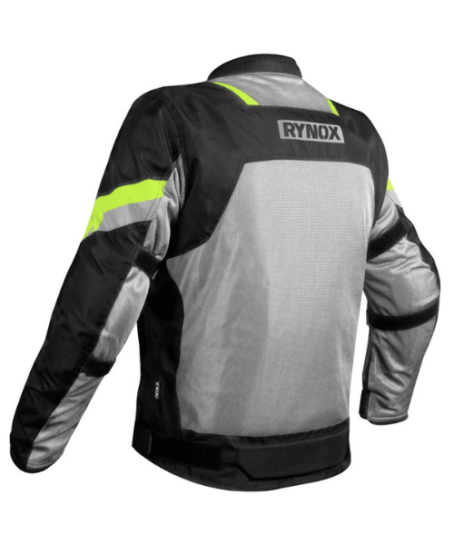 Rynox Helium GT 2 Riding Jacket - Black Hi-Viz Green