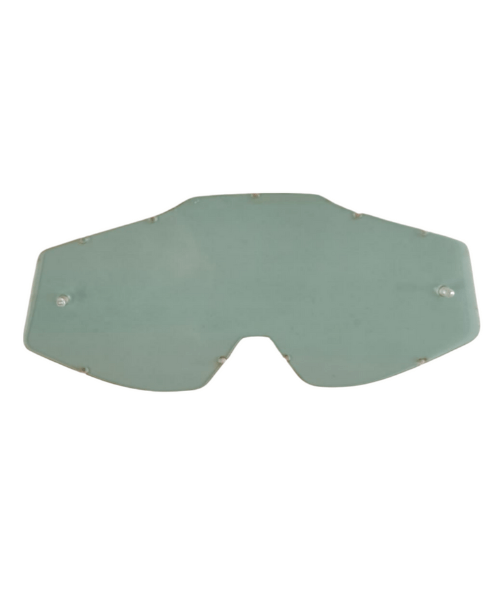 100% The Racecraft Mirror Blue Lens MX Goggle - Sky Blue