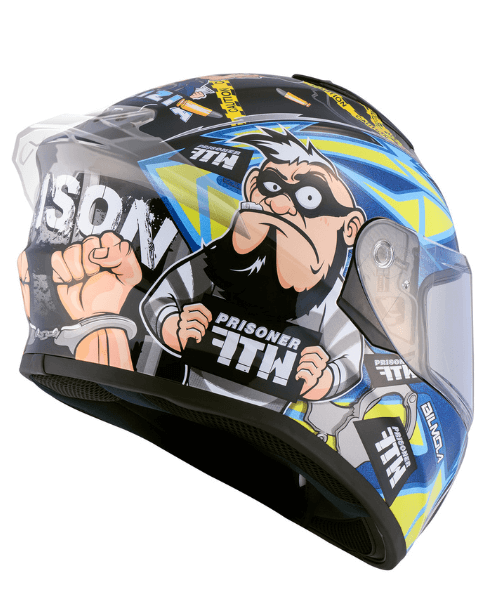 Bilmola Nex Helmet - Polizia Yellow
